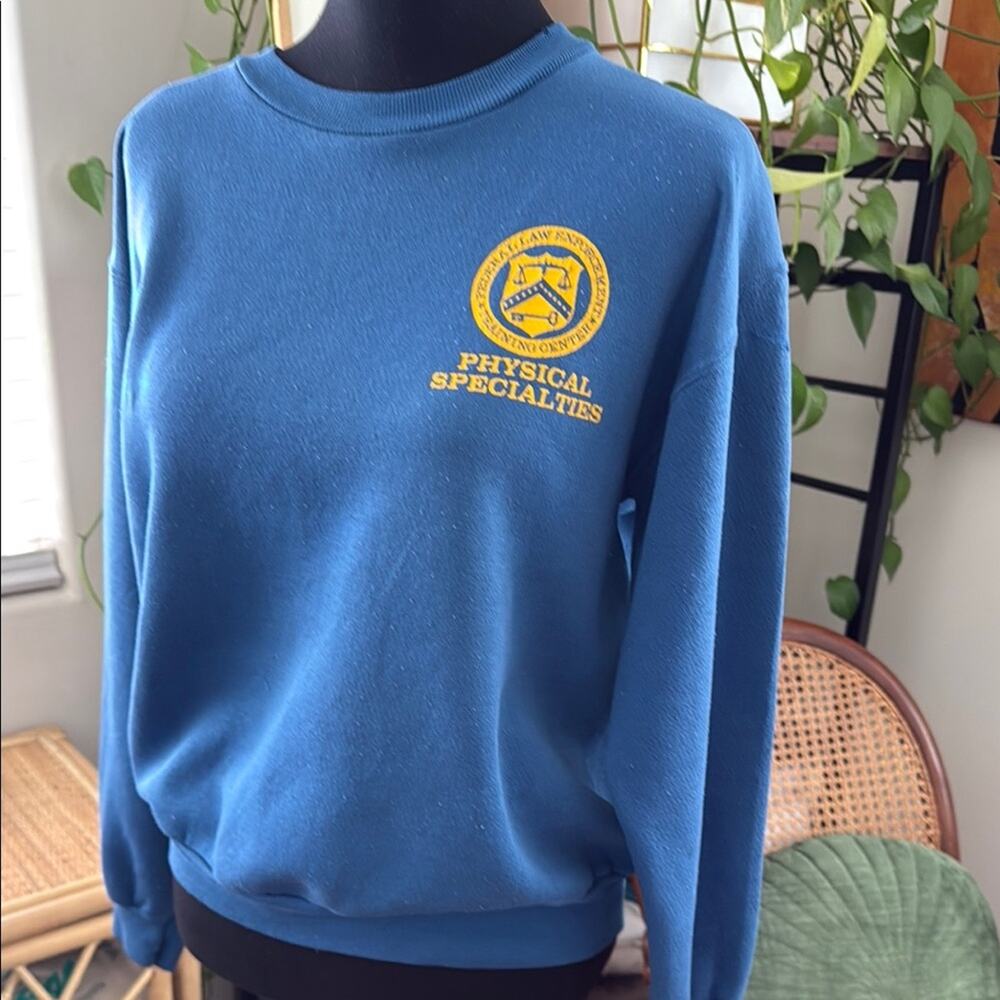 Vintage 70s/80s Russell Athletic Physical Specialties Law Enforcement Sweatshirt